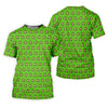 Maxcorners Green St Patrick's Day Funny Adult Shamrock Golf Shirt, Polo Shirts For Men, Golf Shirts For Men