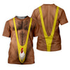 Maxcorners Funny Chicken Yellow Singlet Body Golf Shirt, Women’s Golf Polo, Printed Golf Shirt LM1507