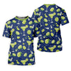 Maxcorners Margarita Cocktail Golf Shirt, Tropical Lime Drink Pattern, Golf Shirt For Women LM1507