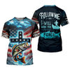 Maxcorners I Will Make You Fishers Of Men Christian Patriotic Fishing Shirt, Fishing UPF Shirts, Fishing Gifts For Men