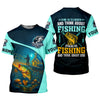 Maxcorners Some Go To Church And Think About Fishing Christian Fishing SPF Shirt For Men, Fisherman Gift, Men's Fishing Shirt