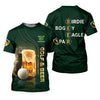 Maxcorners Golf Beer Birdie Bogey Eagle Par St Patrick's Day Green Golf Polos For Men, Golf Shirts For Men, St Patricks Day Golf Shirt