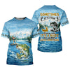 Maxcorners Sometimes It's Fish, Sometimes It's a Buzz Fishing Shirt, Fishing UPF Shirts, Funny Fishing Shirt