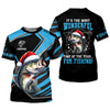 Maxcorners It's The Most Wonderful Time Of The Year For Fishing SPF Shirt For Men, Christmas Fishing Gift Ideas