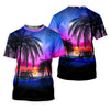 Maxcorners Palm Tree Sunset Beach Golf Shirt, Women’s Golf Polo, Golf Shirts For Women, Printed Golf Shirt LM1507