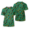 Maxcorners Shamrock Beer Lucky Four Leaf Clover St Patrick's Day Pot Of Gold Women's Golf Shirts, Ladies Golf Polos