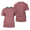 Maxcorners Red New York Assman Pattern Polo Shirt, Ladies Golf Shirts, Hawaiian Golf Shirt, Women’s Golf Apparel LM1507