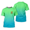 Maxcorners Tropical Retired Parrot Cocktail Golf Polo Shirt, Ladies Golf Shirts, Women's Golf Apparel LM1507