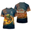 Maxcorners Professional Master Baiter Sunset Fishing UPF Shirts, Fisherman Outfit, Presents For Fishermen