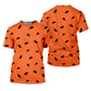 Maxcorners Watermelon Slice Golf Top, Orange Summer Design, Golf Shirts For Women LM1507