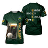 Maxcorners Birdie Bogey Eagle Par Cheers Fckers Golf And Beer St Patrick's Day Green Golf Tops For Men, Golf Shirts For Men