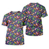 Maxcorners Western Cowboy Golf Shirt, Desert Cactus Horseshoe Pattern, Golf Shirt For Women LM1507