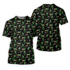 Maxcorners St Patrick's Day Leprechaun Character Golf And Beer Black Golf Shirt, Fun Golf Shirts For Men, Polo For Men