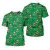 Maxcorners Surfing Santa Tropical Beach Golf Polo Shirt, Christmas Golf Shirt, Women’s Golf Apparel, Golf Polo For Women LM1507