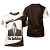 Maxcorners The Rodfather Fishing Shirt, Personalized Funny Angler, Mens Long Sleeve T shirts, Gift For Dad Fisherman