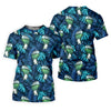 Maxcorners Funny Zombie Hulk Hand Tropical Golf Polo Shirt, Golf Shirts For Women, Women's Golf Apparel LM1507