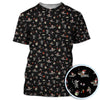 Maxcorners Christmas Dachshund Golf Polos, Funny Dog Pattern Shirt, Xmas Gift for Golf Lovers