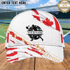 Maxcorners Pickleball Player National Flag Claw Scratch Personalized Name 3D Cap