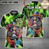 Maxcorners Dartboard Sugar Skull Girl Graffiti Multi Options Personalized Name, Team Name Unisex 3D Shirt (4 Colors)