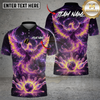 Maxcorners Bowling Phoenix Firebird Strike Multicolor Options Personalized Name, Team Name 3D Shirt (4 Colors)