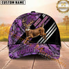 Maxcorners Hunting Running Wildlife Orange Camo Multi Options Personalized Name 3D Cap