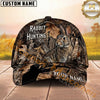 Maxcorners Hunting Woodland Graphic Multi Options Personalized Name 3D Cap