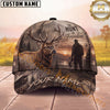 Maxcorners Hunting Cap The Hunt Is Freedom Hunter Sunset Forest Design Personalized Name 3D Cap