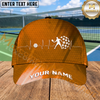 Maxcorners Pickleball Heartbeat Player Green Gradient Personalized Name 3D Cap (4 Colors)