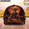 Maxcorners Hunting Halloween Camo Personalized Name Unisex 3D Cap
