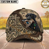 Maxcorners Hunting Dog Christian Cross Let Us Thank Him For Our Food Personalized Name 3D Cap