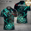 Maxcorners Tiger Darts Shirt Lightning Roaring Beast Multi Options Personalized Name, Team Name Unisex 3D Shirt (4 Colors)