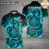 Maxcorners Dart Team Shirt Fiery Dragon Flame Dartboard Graphic Multi Options Personalized Name, Team Name Unisex 3D Shirt (4 Colors)