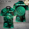 Maxcorners Sexy Neon Lips Dartboard Gambling Theme Multi Options Personalized Name, Team Name Unisex 3D Shirt (4 Colors)