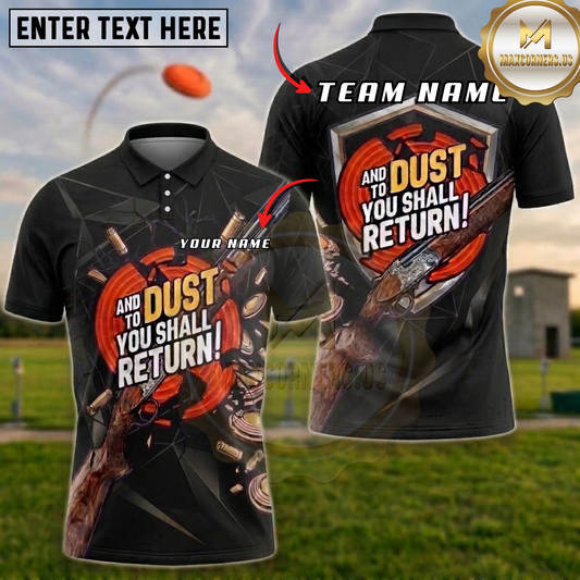Maxcorners Assuming I'm Just An Old Man Funny Trap Shooting Multicolor Options Personalized Name, Team Name 3D Shirt (4 Colors)