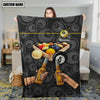 Maxcorners Personalized Billiard & Beer Blanket