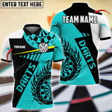 Maxcorners Dartboard Multicolor Option Customized Name, Team Name 3D Shirt (5 Colors)