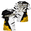 Maxcorners Skull Mountain Cycling Customize Name 3D Shirts
