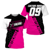 Extreme Motocross Jersey Personalized UPF30+ Racing Shirt Dirt Bike Off-road Biker Motorcycle