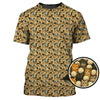 Maxcorners Funny Cat Golf Shirt For Golfer - Cat Pattern Golf Shirt - Golf Gift For Cat Lovers