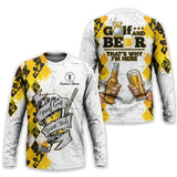 Maxcorners Play Golf Drink Beer Custom Golf Polo Shirt, Funny Golf Shirt, Golf & Beer Gift For Men