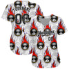 Maxcorners Personalized Text And Number Billiard 3D Pattern Baseball Jersey Shirt