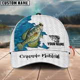 Maxcorners Crappie Fishing Customized Name 3D Classic Cap
