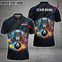 Maxcorners Billiards Native America Personalized Name, Team Name. Number 3D Shirt