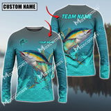 Maxcorner Tuna Personalized Name And Team Name 3D Long Sleeve Shirt