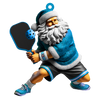 Maxcorners Personalized Pickleball Ornaments, Santa Pickleball, Pickleball Christmas Gift