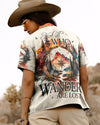 Maxcorners Not All Who Wander Are Lost Hawaiian Shirt LM2101
