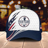 Maxcorners Patriot Claw 3D Golf Personalized Name Cap
