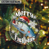 Maxcorners Fishing Customized Acrylic Ornament For Fishing Lovers