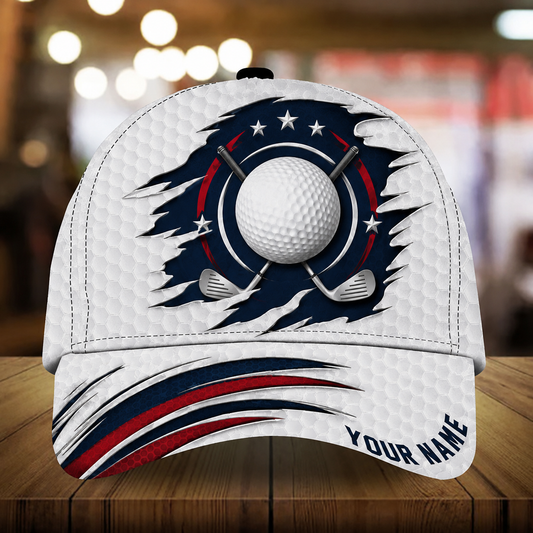 Maxcorners Torn Glory 3D Golf Personalized Name Cap