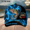 Maxcorners Reel Cool Daddy Lightning Customized Name Fishing Cap